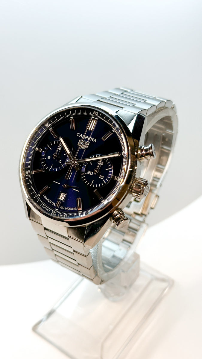 ［最終値下げ］TAG Heuer Carrera クロノCA2A11【OH済み】 TAG HEUER Carrera Automatic Chronograph - Diameter 44mm