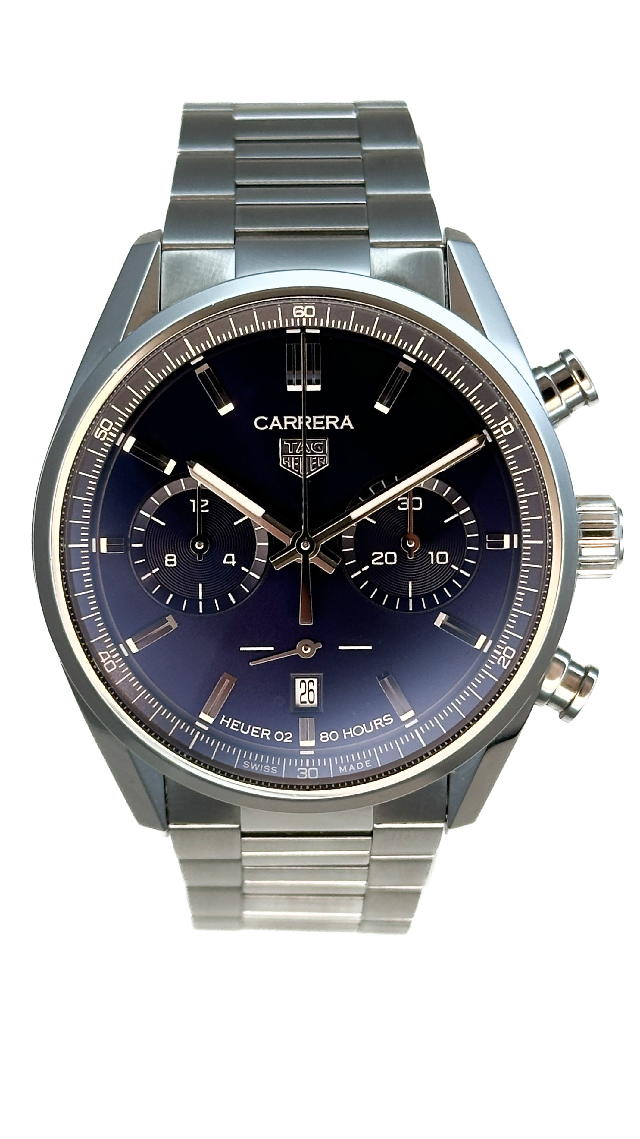 ［最終値下げ］TAG Heuer Carrera クロノCA2A11【OH済み】 Tag Heuer Carrera - CH Premier Jewelers