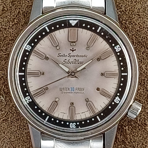 Vintage Seiko Sportmatic SilverWave