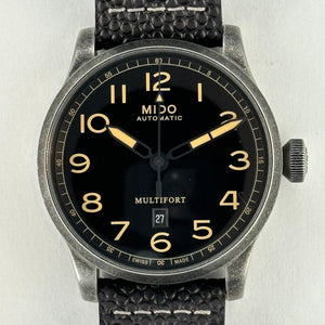 Mido Multifort Gent Escape Horween Special Edition