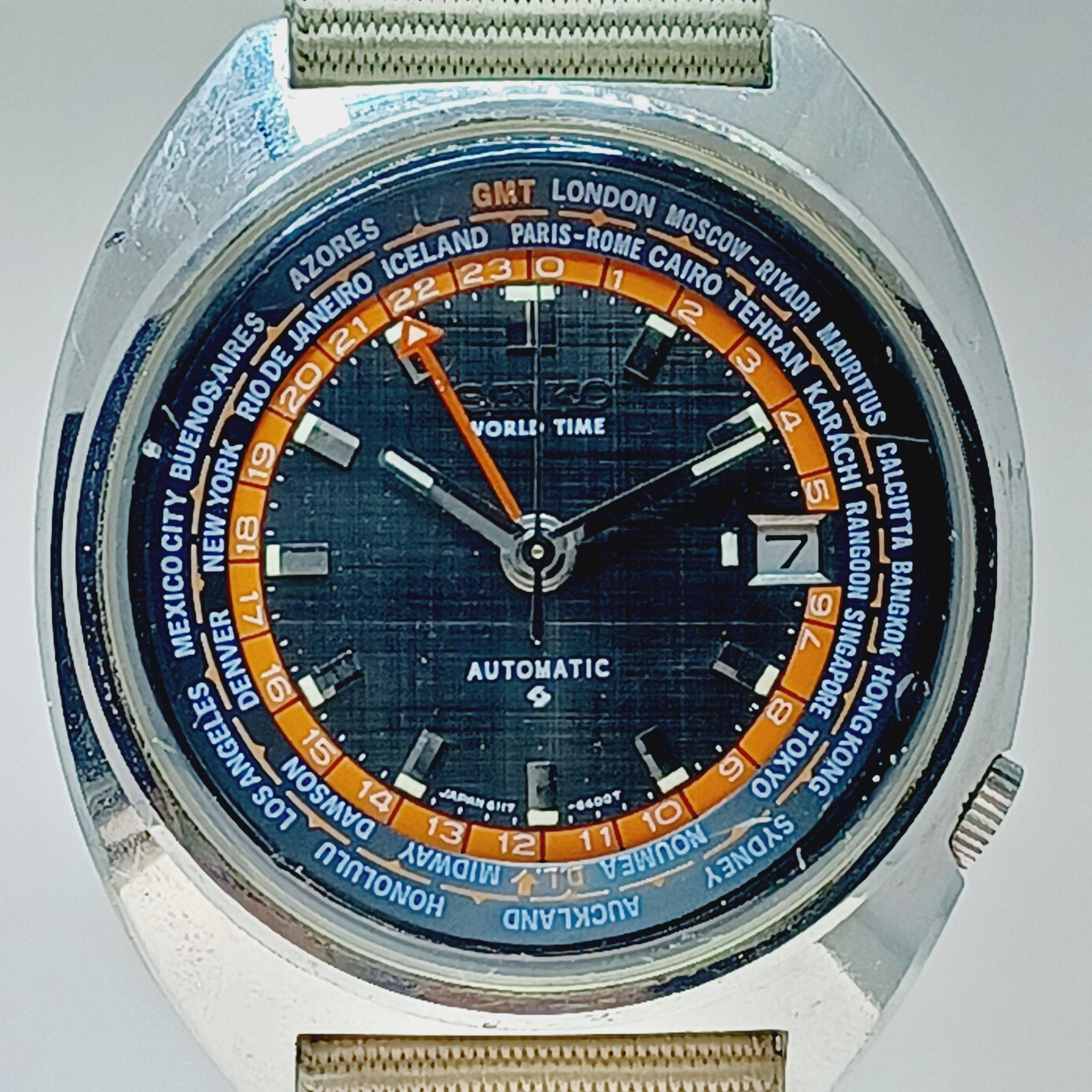 SEIKO Navigator World Time GMT