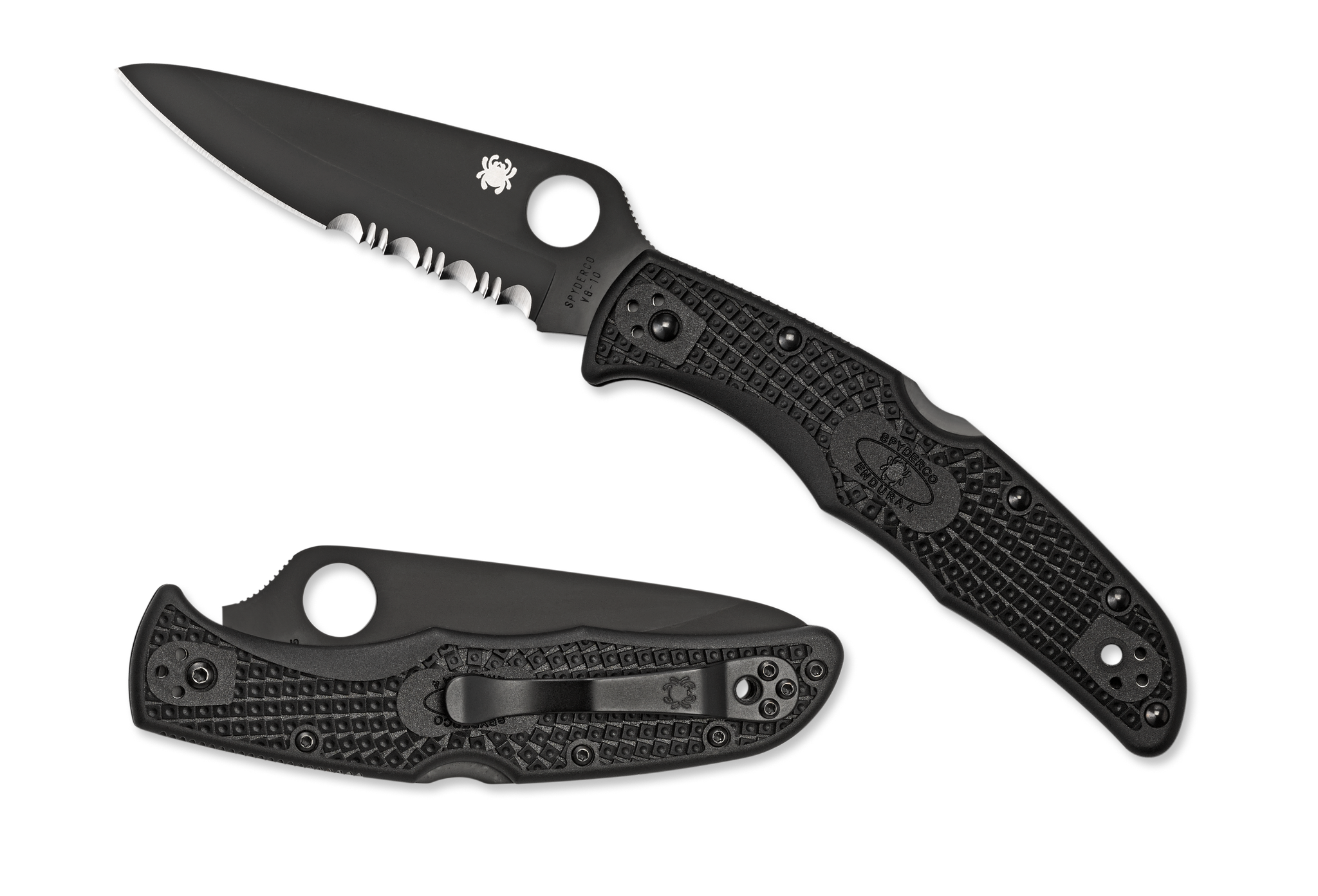 ENDURA® 4 FRN BLACK/BLACK BLADE