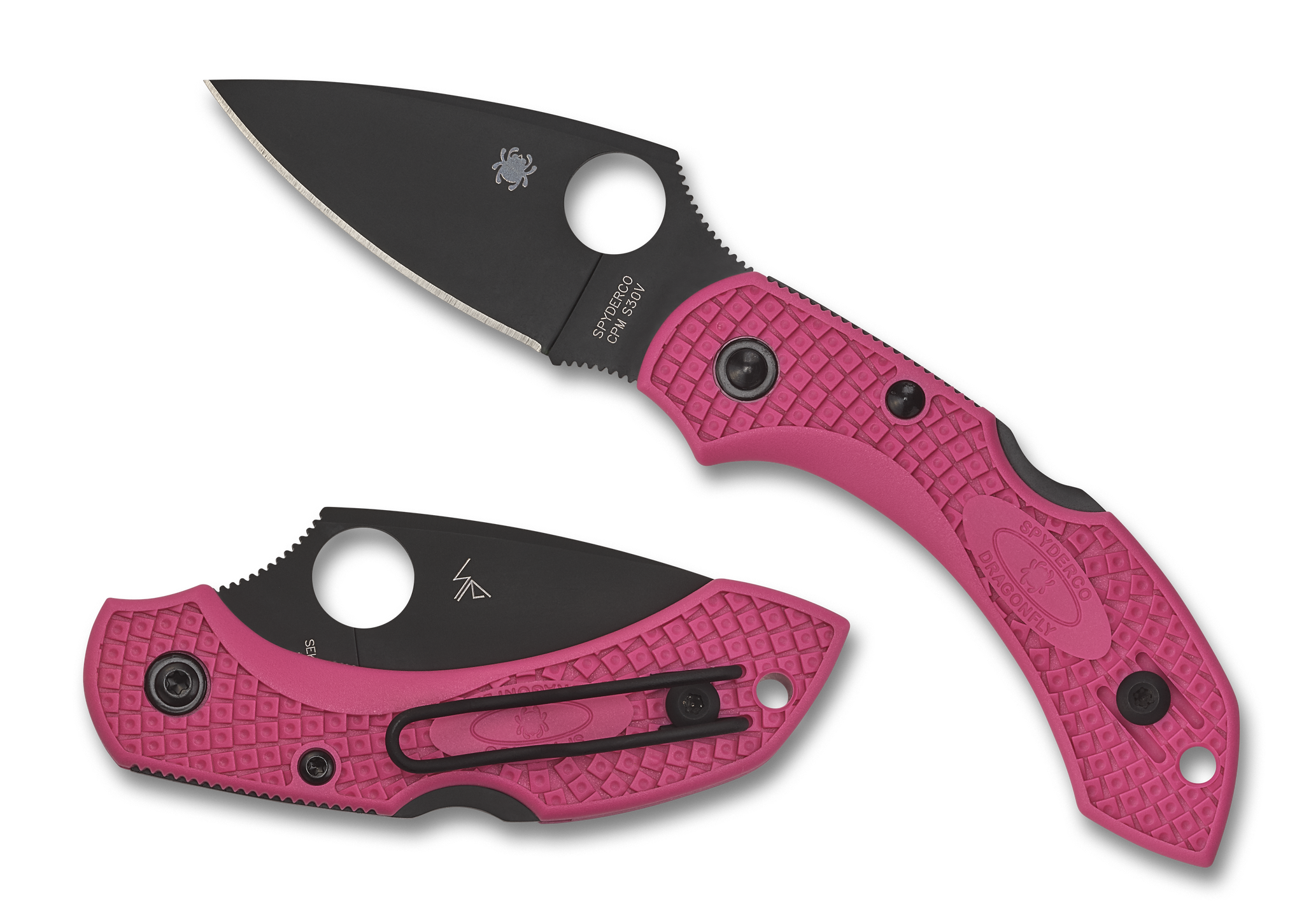 DRAGONFLY™ 2 FRN PINK CPM S30V BLACK BLADE